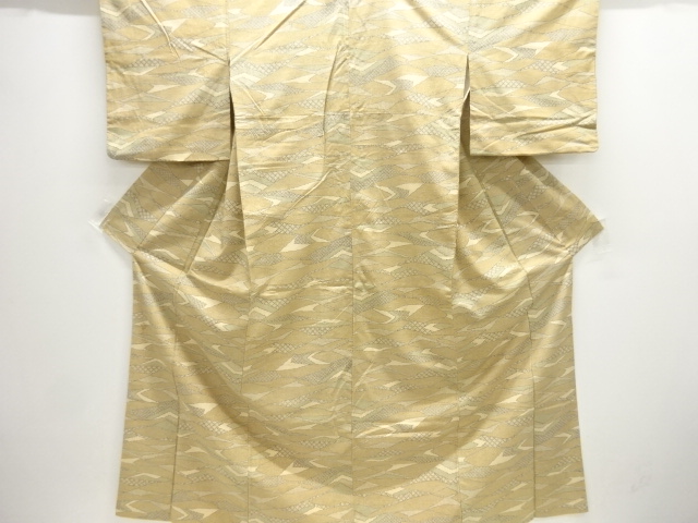 JAPANESE KIMONO / ANTIQUE KIMONO / SILK / JODAI TSUMUGI / ABSTRACT